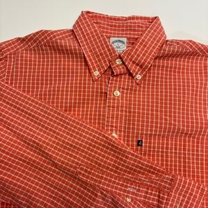 Men's Red Checkered Shirt